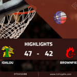 Burgundy and Black Minimalist Statistic Score Basket Ball Facebook Post